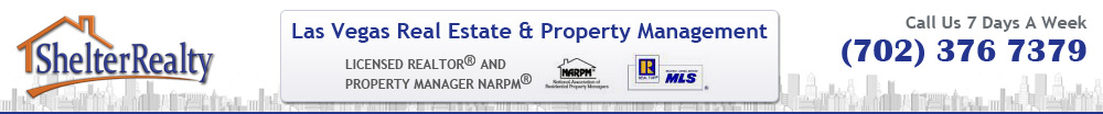 Shelter Realty Inc - Las Vegas Real Estate & Property Management