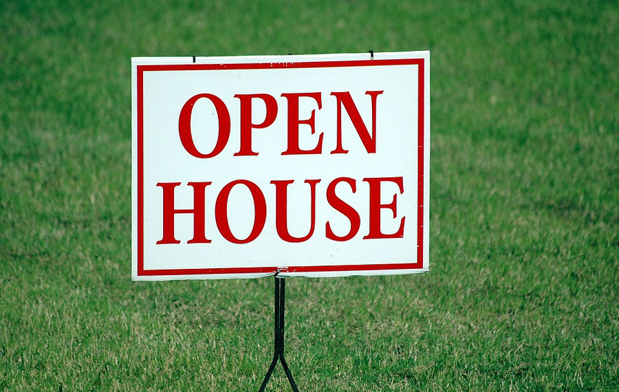 Open House Sign