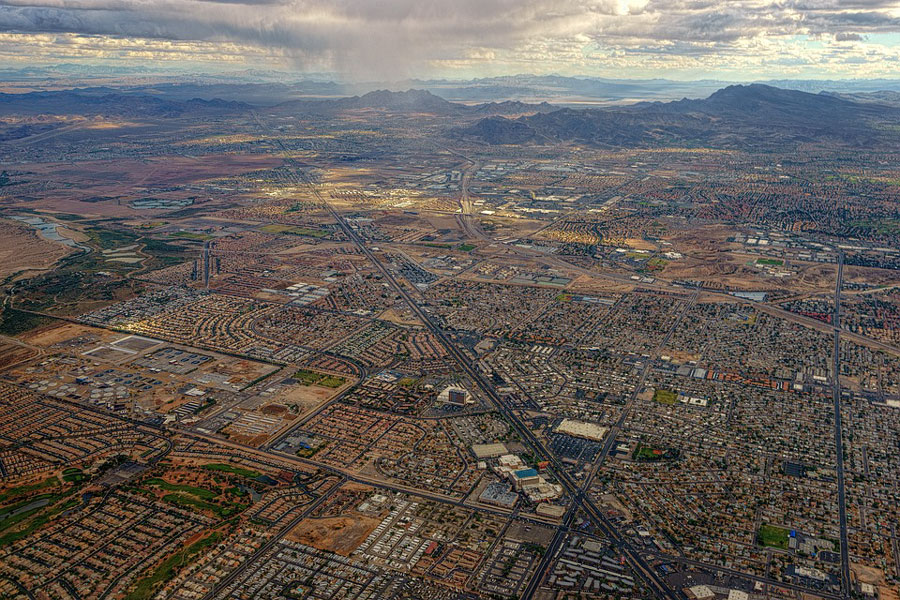 Ariel Photo of Las Vegas