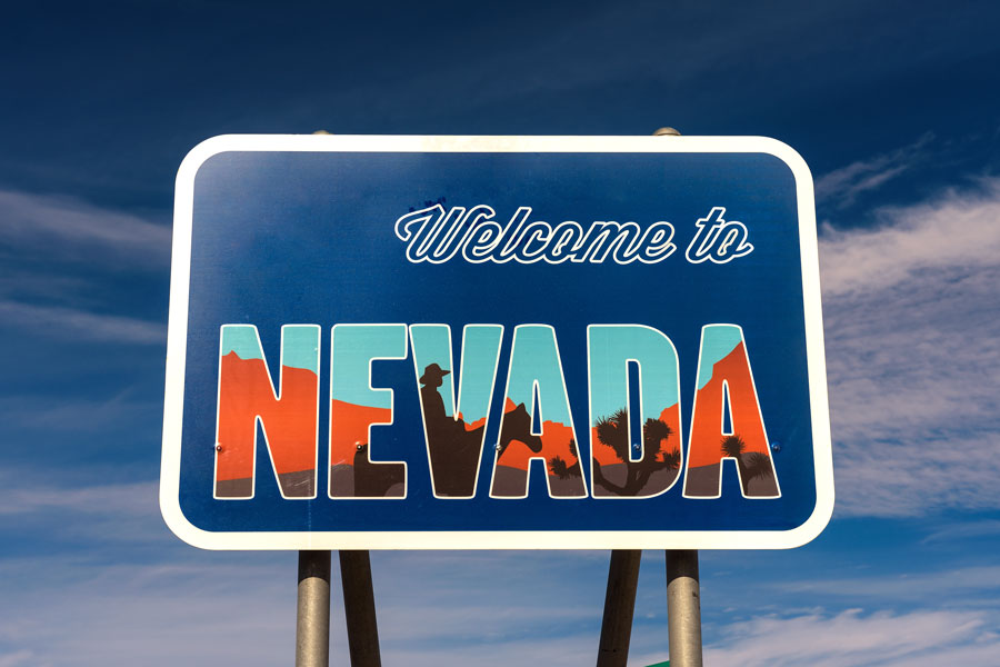 Nevada Sign