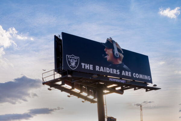 The Raiders Are Coming Sign