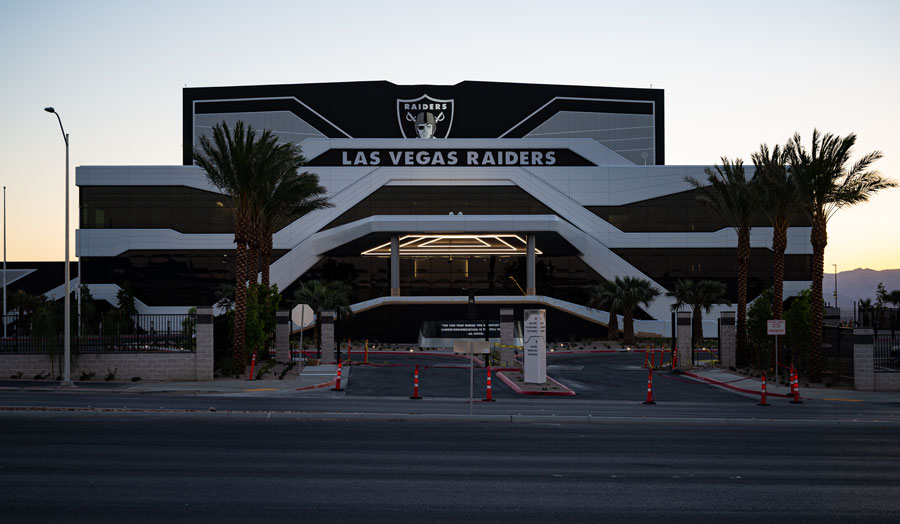 NFL Las Vegas Raiders training facility and headquarters in Henderson, Nevada