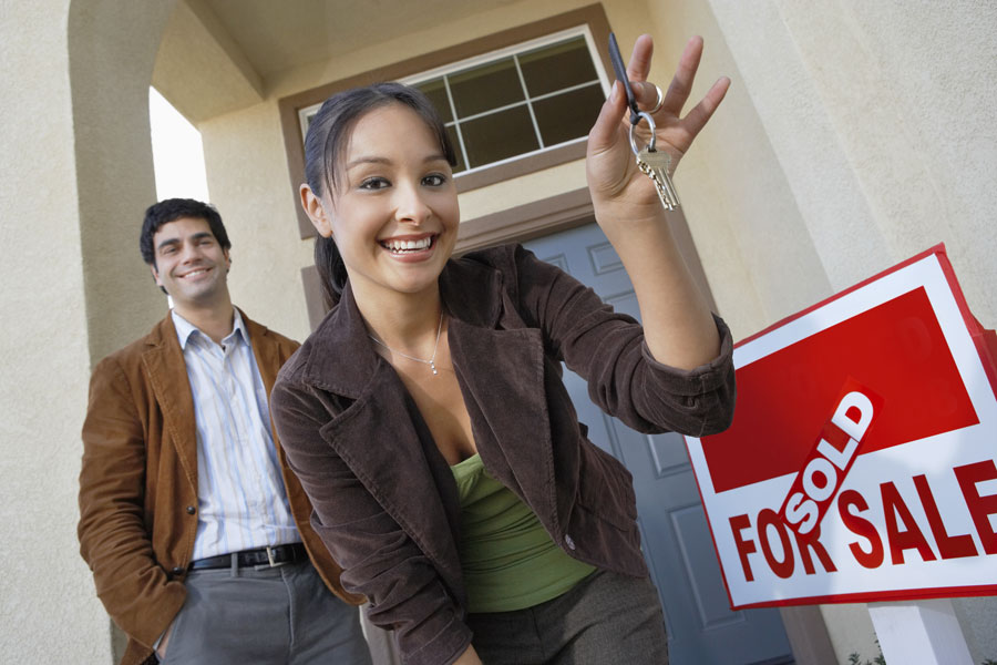 Woman Just Purchased Home