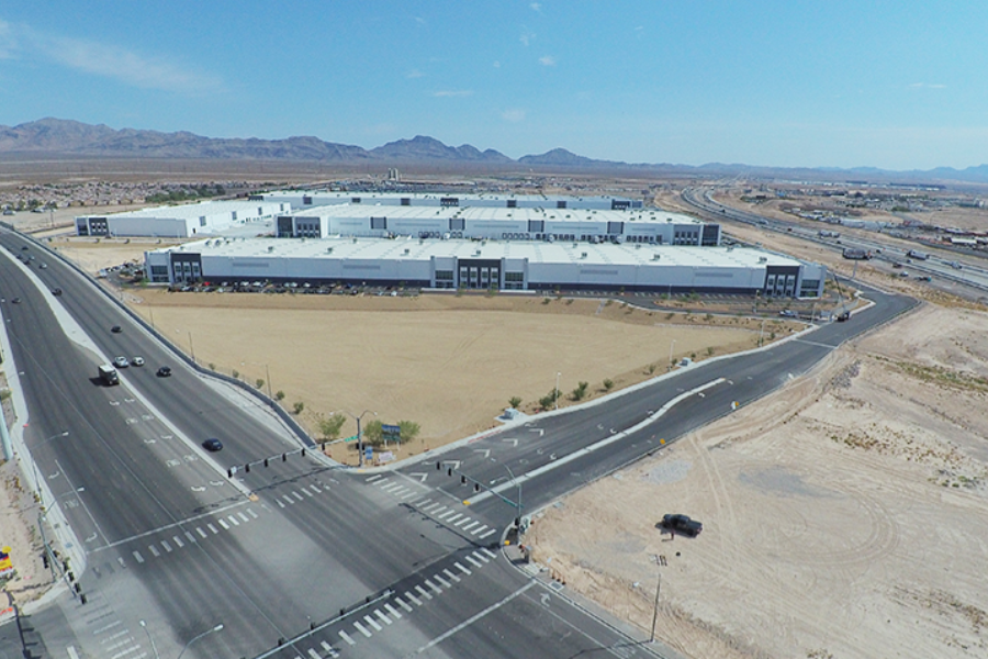 Warehouse developers flock to open desert outside Las Vegas