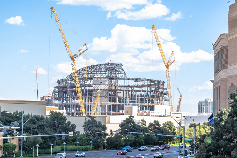 The Sphere Is Las Vegas' Buzzy High-Tech Concert Venue