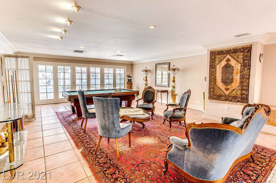 The neighborhood where 1250 Shadow Lane is located was originally developed in the 1950 and 60, and known for its elaborate luxury homes.