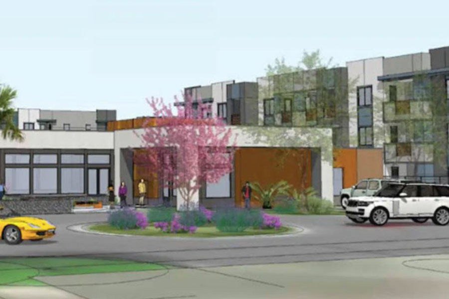 DEVELOPERS BREAK GROUND ON APARTMENT COMPLEX NEAR ALIANTE HOTEL