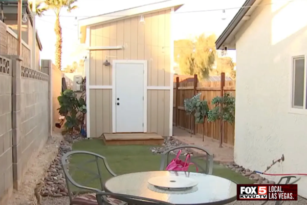 Las Vegas tiny home gets overwhelming demand from desperate renters