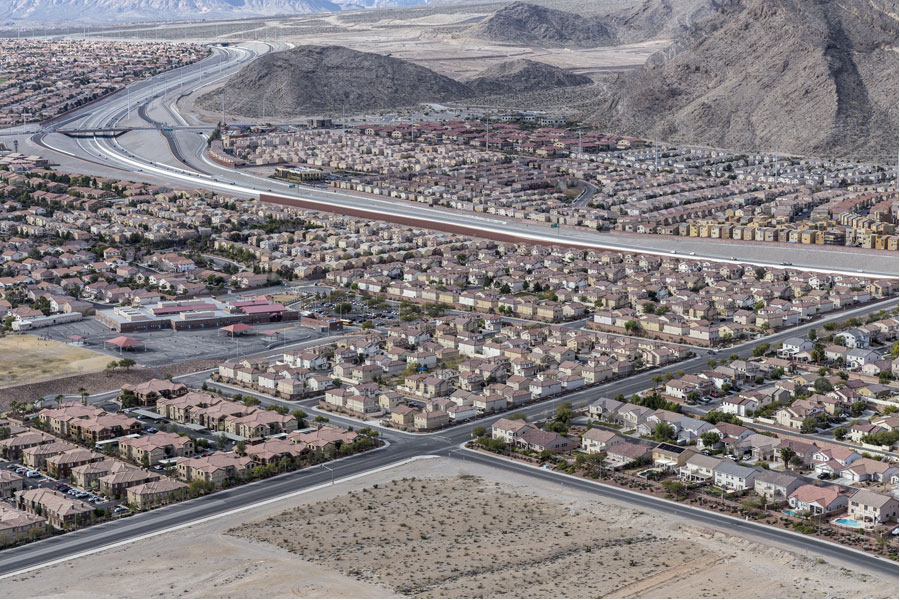 Las Vegas housing project near rural
